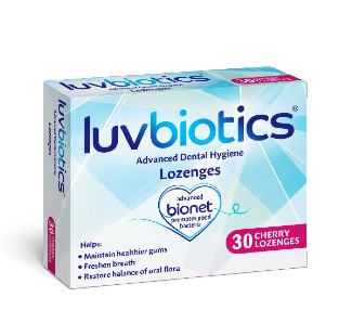 Luvbiotics Advanced Dental Hygiene Lozenges - Cherry